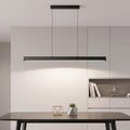 45 Inch LED Linear Pendant Light Black