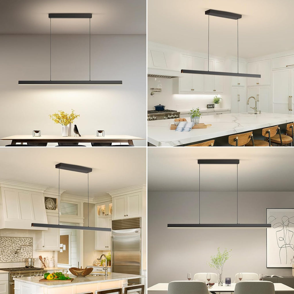 47 Inch Dimmable LED Linear Pendant Light